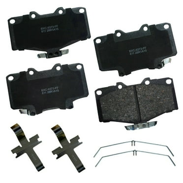 Disc Brake Pad Set Fits select: 1992-1995 TOYOTA 4RUNNER, 1996-1998 TOYOTA T100