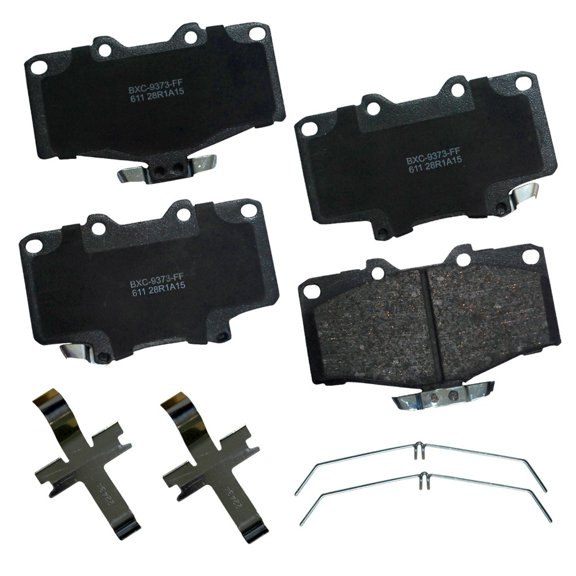 Disc Brake Pad Set Fits select: 1992-1995 TOYOTA 4RUNNER, 1996-1998 TOYOTA T100