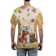 thumbnail image 5 of Welcome Fall Bichon Frise Enjoys School Time Autumn Fall Leaves All Over Print 3D Shirt Unisex Merch Bichons Dog Lovers Gifts Idea - 02013, 5 of 6