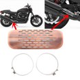 thumbnail image 1 of Exhaust Muffler Pipe Guard,Exhaust Muffler Pipe Heat Motorcycle Accessory Exhaust Pipe Heat Shield Power Packed Performance, 1 of 5