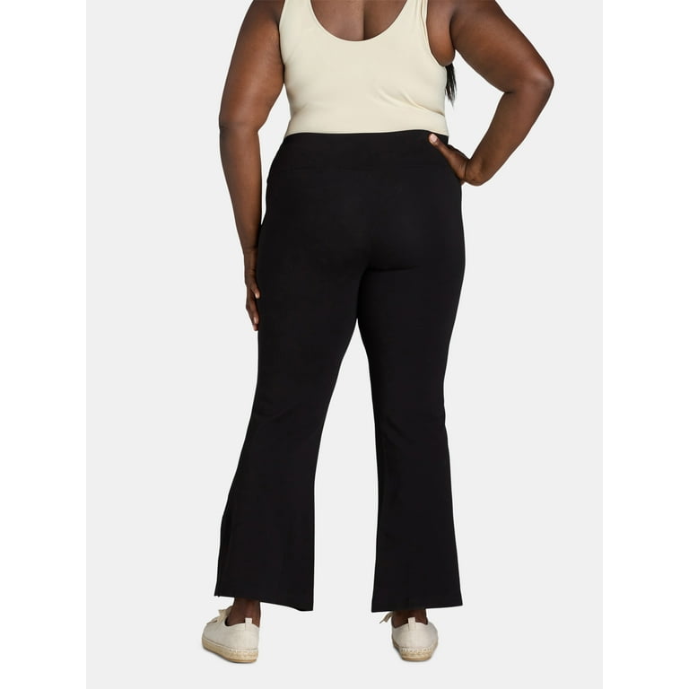 Terra & Sky Women's Plus Size Flare Legging 2-Pack - Walmart.com