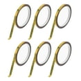 thumbnail image 1 of Cinta de rayas Unique Bargains 164.04ft x 0.2" Calcomanías de rayas para coche, motocicleta y barco, calcomanías DIY de rayas de carrera Oro láser 6 piezas, 1 of 1