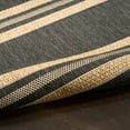 thumbnail image 4 of Nourison Horizon Indoor/Outdoor 5' x 7' Charcoal Modern Rug, 4 of 7