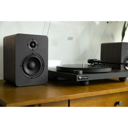 Victrola - Premiere T1 Turntable System - Espresso