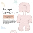 thumbnail image 3 of Nap Baby Cojín Posicionador para el Porta Bebé ó Cojin Anti Reflujo para Silla, Carreola ó Autoasiento. Soporte de Cabeza y Cuello Tipo Almohada para , Protector y Reductor - Zig Zag Rosa, 3 of 5