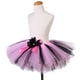 thumbnail image 5 of Falda tutú de bruja para niñas pequeñas, mullida, negra y rosa, para fiestas, bailes, disfraces de Halloween, 5 of 5