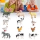 thumbnail image 4 of Juego de plástico de 12 piezas modelo animal realista para de juguete educativo Animales de granja Zulema estatuilla de animales salvajes, 4 of 7