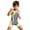 Fluorescent Yellow, variant on Kids Boys Singlet Wrestling Sleeveless Workout Jumpsuit Stretchy Athletic Bodysuit for Boxing Cross-training Fluorescent Yellow 16