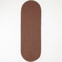 Rhody Rug CD46R024X072 2 x 6 ft. Camden Garnet Tweed Runner Rug