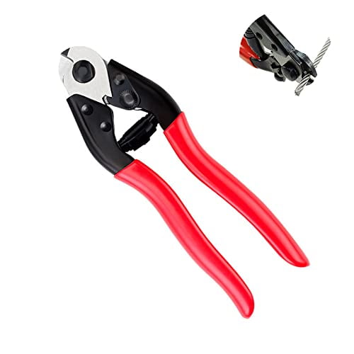 Cable Cutter - Wire Rope Cutter - Bicycle Cable Cutter for Cable Railing,DIY Projects,Railing,Decking,Wire Seals & Bicycle Cable.Bike Cable Cutter & Wire Rope Cutter