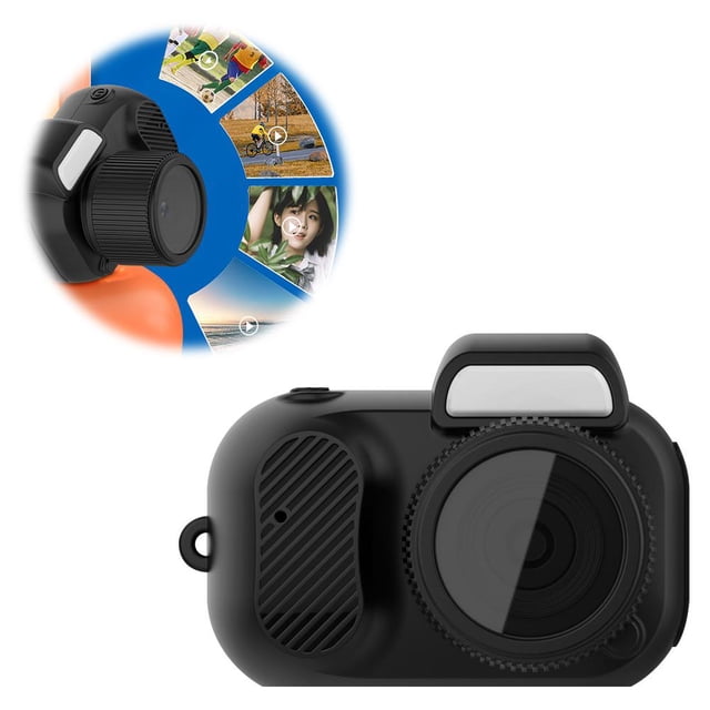 Ruifaya Mini cámara digital, nueva cámara de llavero, microcámara portátil de juguete