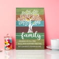 thumbnail image 4 of Family Tree Wall Art Canvas,Rustic Multicolor Tree Abstract Home Decorations Quote Canvas Prints Framed Wall Art Ready to Hang For Home Living Room Bedroom Wall Decor 12" x 15, 4 of 5