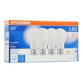 thumbnail image 5 of SYLVANIA LED Light Bulb, A19, 8.5W, Medium Base, 5000K, Daylight, 4 Pack, 5 of 7