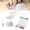 White, variant on Puff Painting 3D Drawing Canvas Sponge DIY Art Supplies Texture Painting Kit for Kids with Puff Popcorn Pens and 10ml Drawing Ink