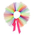 thumbnail image 1 of Miangastore 1 Pce Robe en Gaze Arc-en-Ciel pour Chien Jupe en Tulle Festive (Coloré), 1 of 8