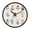 A Set Of Cute Flowers And Plants, variant on Indoor 12' Voice-Activated Luminous Decoration Wall Clock With LED Night Light Starry Sky Galaxy