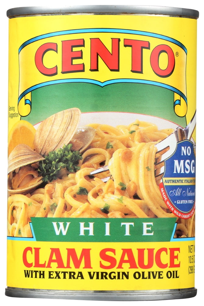 Cento Pasta Sauce Cento White Clam Sauce, 10.5 Oz