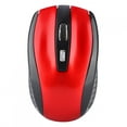 thumbnail image 3 of Ratón inalámbrico USB 6D ultrafino 2,4G 1200DPI, ratón ergonómico de posicionamiento óptico para ordenador portátil, color rojo, 3 of 5