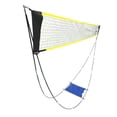 thumbnail image 2 of hengtong Portable Badminton Net Set Sports Net Multifunctional Folding Tennis Net Set for, 2 of 9