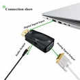 thumbnail image 6 of HDMI to VGA Adapter with Audio, Gold-Plated 1080P HDMI to VGA Converter (Male to Female) with Micro USB and 3.5mm Audio Port Cable for Computer, PC, Desktop, Laptop, Monitor, Projector, HDTV, 6 of 7