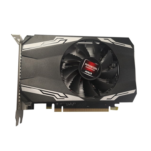 R7 240 4GB DDR3 128BIT Juego de computadora de escritorio Tarjeta gráfica Ventilador único refrigerado por aire