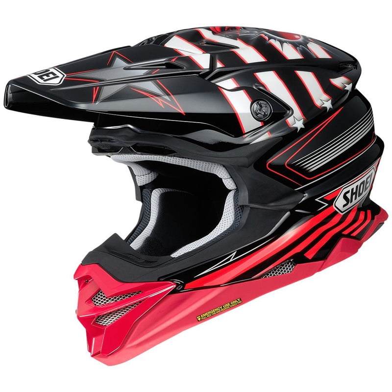 SHOEI VFX-WR GRANT3 TC-1 (RED/BLACK)サイズL 59cm ショウエイ オフ 