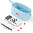 thumbnail image 3 of CICIMELON Large Capacity Pencil Case, Pencil Pouch Bag, Light Blue, 3 of 6