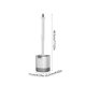 thumbnail image 3 of Toilet Brush Long Handled Silicone Wall Mounted Toilet Brush Base Set Toilet Brush Cleaning Brush Household Toilet Brush Wall Mounted Storage, 3 of 6