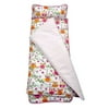 SoHo Nap Mat for Toddlers, Pink Owl, With Pillow and Carrying Strap for Preschool or Daycare