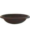 thumbnail image 2 of Novatto TCU-005ANORB Cordoba Pequeno Oval 15" x 11" x 4.5" Small Drop-In Sink, 2 Piece, 2 of 7