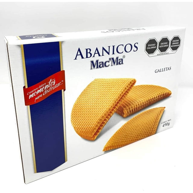 Galletas Abanico Mac Ma 490 gramos MacMa 16-CGT8-L1Q9