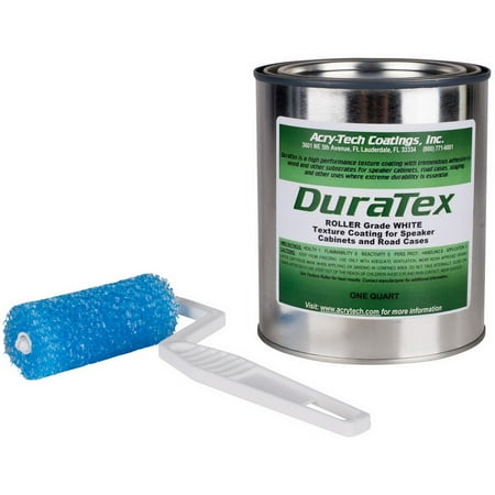 Duratex Roller Acry-Tech DuraTex White 1 Quart Roller Grade Cabinet Texture Coating Kit with Textured 3