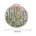 thumbnail image 3 of ufehgfjh Up to 60% off, Beginner's Embroidery Flower Kit,Beginner Hand Embroidery 0 Based Diy Hand Embroidery Material Package Clearance, 3 of 3
