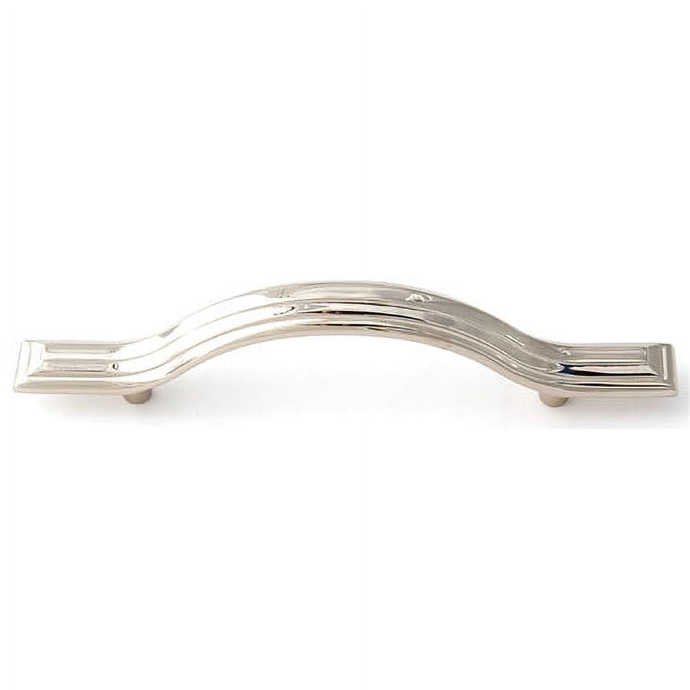 Geometric 3 1/2" Center Arch Pull, Bronze