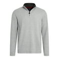 thumbnail image 2 of Chaps Men's & Big Men's Woodland Quarter Zip Sweater, Sizes S-2XL, 2 of 9