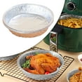 thumbnail image 3 of Bandeja de aluminio con revestimiento adhesivo, compatible con papel sin perforar y resistente al aceite, de 50 piezas 8 pulgadas, 3 of 9