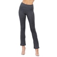 thumbnail image 2 of Women & Plus Workout Fitness Stretch Comfy Lounge Flare Slim Fit Yoga Pants, 2 of 4