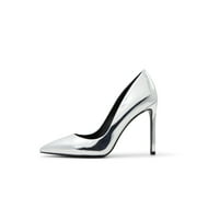 ALDO Women's Lala Pump, Silver, 9