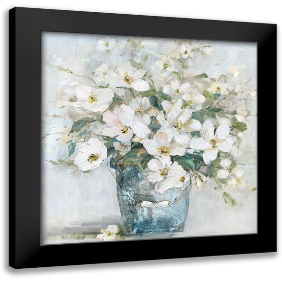 Swatland, Sally 12x12 Black Modern Framed Museum Art Print Titled - Cottage Charmer II