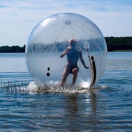 - PVC 2M Water Walking Inflatable Ball Zorb Ball German Zipper Free Repair Kit