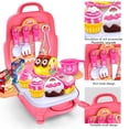 thumbnail image 1 of Aqestyerly Family Tool Box Toy Set Science Simulation Educational Suitcase Family Repair Kit Backpack Toy for Boys Girls Role Play Tools HWRETIE, 1 of 7