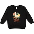 thumbnail image 2 of Inktastic One Silly Goose Cute Animal Design Toddler Sweatshirt, 2 of 4