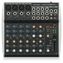 Behringer XENYX 1202SFX Premium Analog 12-Input Mixer with USB Streaming Interface