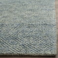 thumbnail image 6 of SAFAVIEH Natura Eanna Geometric Wool Runner Rug, Blue, 2'3" x 12', 6 of 7