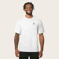 thumbnail image 3 of Dalix UFO Embroidered Cotton Relaxed Boxy Fit Short Sleeve Crewneck Tee Shirt Mens in White XL X-Large, 3 of 5