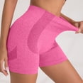 thumbnail image 5 of Pantalones cortos de ciclismo sin costuras para mujer, con cintura alta y efecto fruncido en el trasero, tallas S-XL, ideales para yoga y fitness., 5 of 5