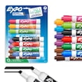 thumbnail image 1 of EXPO Dry Erase Markers, Low Odour Ink, Assorted Colours, Chisel Tip, 12 Count, 1 of 7