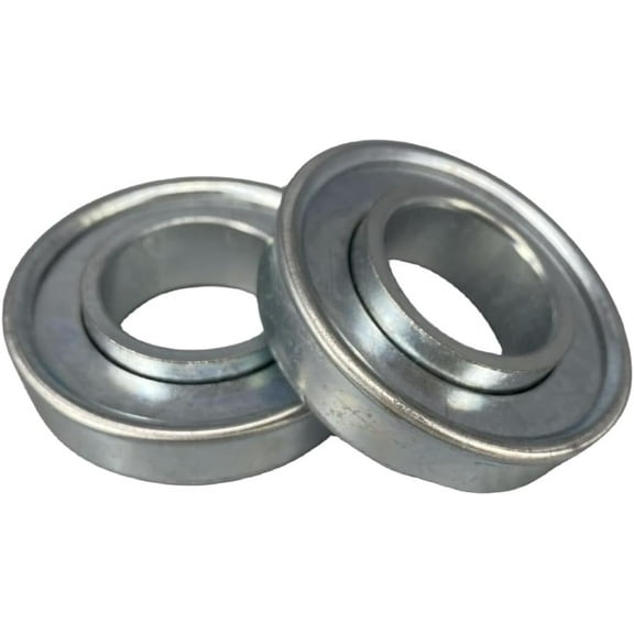 DEEG 2 PCS Garage Door Torsion Spring Steel Bearing 1" ID 2" OD Garage Door Center Bearing