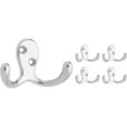 thumbnail image 1 of Franklin Brass FBDPRH5-PC-C Double Prong Robe Hook in Polished Chrome, (5-Pack), 1 of 7