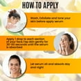 thumbnail image 5 of Ginger Face Serum + Vitamin C + Turmeric, Organic Acne Treatment, Clear skin Tone, Hydrate Dull & Dry Skin, Anti-Aging Facial Serum - 1 FL OZ, 5 of 6